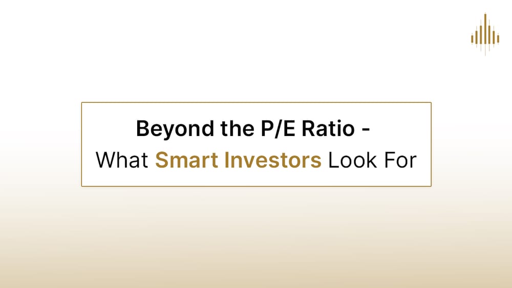 What PE ratios don't tell you
