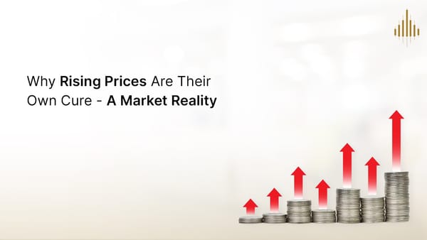 The cure for high prices is high prices